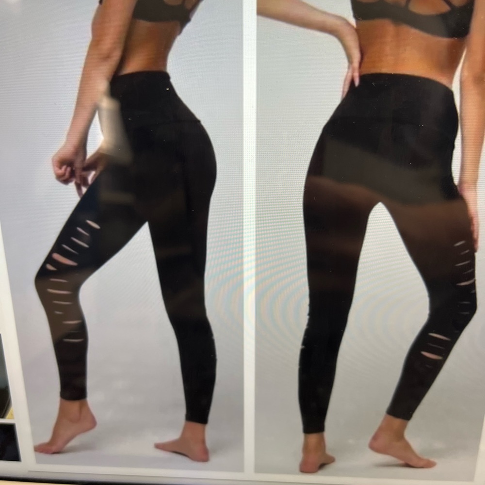 Onzie side slit leggings
